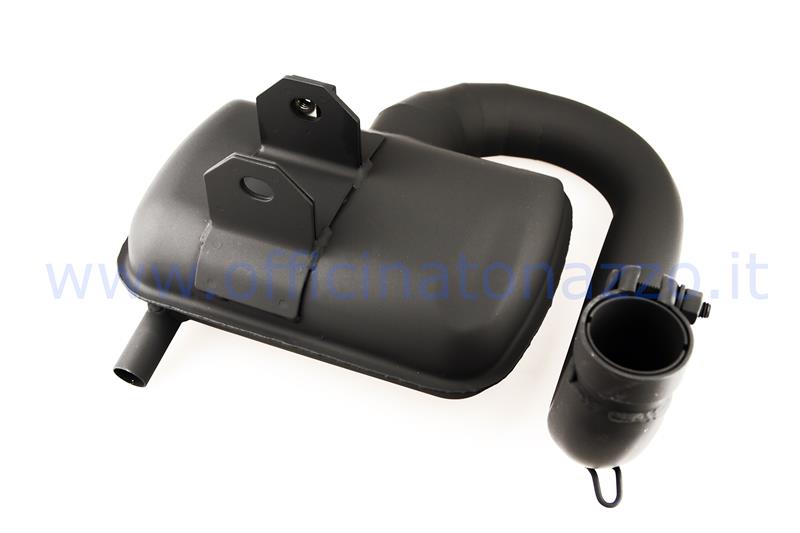 Racing Exhaust Muffler Sip Road 2.0 black for Vespa PX - PE - 200 - 200 Rally