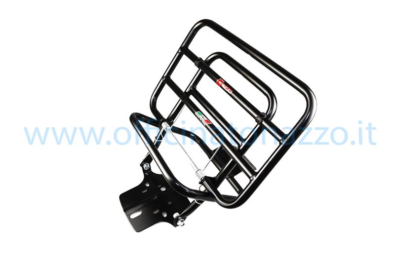 Portaequipajes trasero negro Faco para Vespa 50 Special - Primavera - ET3