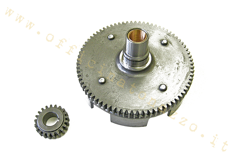 Primaria Z 21-76 (Ratio 3,61) denti dritti senza parastrappi per Vespa 50 - PK FL2 ultimo modello