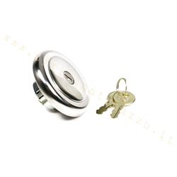 Tank cap with lock for Vespa PX and PK