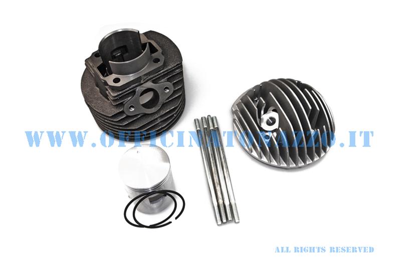 Cilindro Polini 130cc in ghisa con testa evolution per Vespa Primavera - ET3 - PK - Ape 50