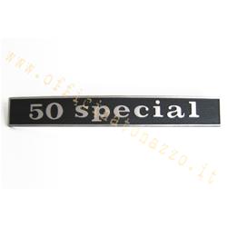 placa trasera "50 Especial"