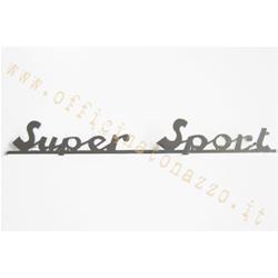 0637 - "Super Sport" rear plate