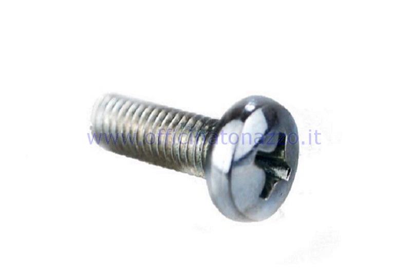 Convex transversal fastener for the Vespa back rail