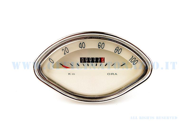 Odometer scale 100km / h without logo Vespa 150 VBA1T - VBB1-2