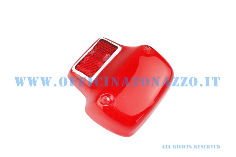 Bright red taillight branded Siem Body for Vespa Primavera 1st series - 90 SS