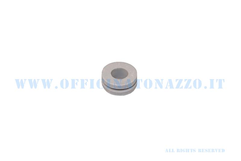 Gray cable gland Ø external hole 12mm, internal Ø 8mm for Vespa with rod gear
