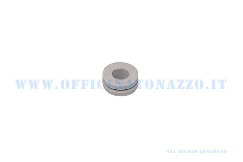 Passacavo grigio Ø foro esterno 12mm, Ø interno 8mm per Vespa con cambio a bacchetta