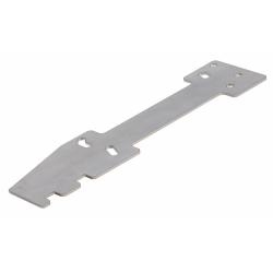 Side stand reinforcement support in stainless steel for Vespa 50, ET3, Primavera, PX, T5, PK