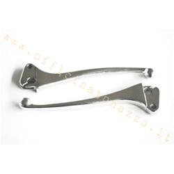 Couple aluminum levers for Vespa Rally - TS - GT - GTR - Sprint Veloce