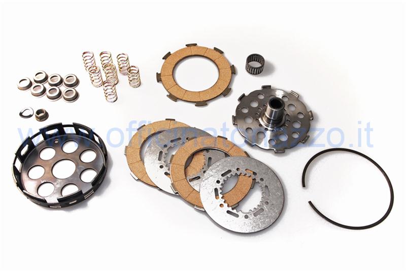 embrayage complet Pinasco Groupe 7 Ressorts "Power Clutch" pour Vespa PX 200 - Rallye - Quoi