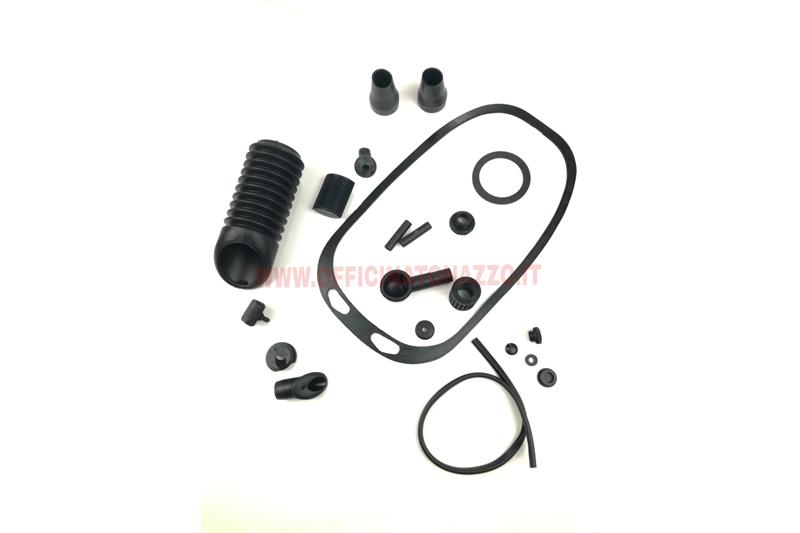 Kit piezas de goma pour Vespa PX 125/150/200 desde 1983 Mod. Rainbow sin mezclador