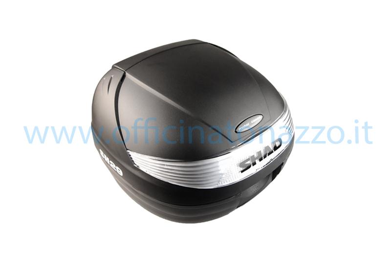 Bauletto Vespa SHAD SH29 con di piastra di fissaggio (mis. h 30 x larg. 40 x prof. 40 circa)