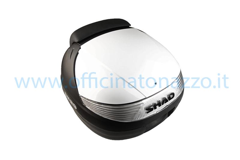 Tapa superior para topcase Vespa Shad "SH29" blanco