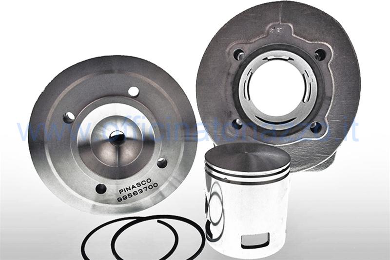 Cylindre aluminium Pinasco 177cc GT 2 ports avec bougie centrale pour course 57mm Vespa GT - GTR - Sprint - GL - VNB - Super - VBB