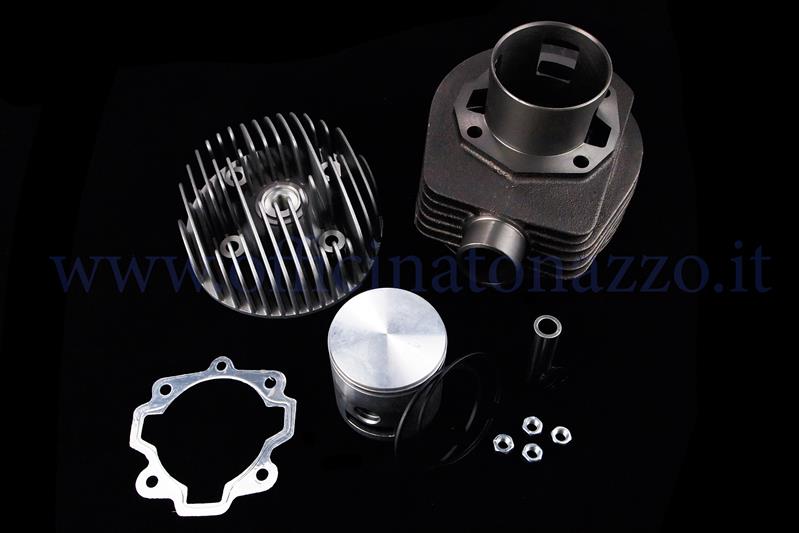 25031805 - Cilindro Pinasco 177cc in ghisa con candela centrale per Vespa PX 125-150