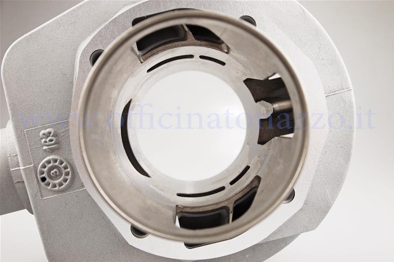 Cylindre Pinasco 190cc "Magny-Cours" en aluminium de 60 mm de carrera avec voile centrale pour Vespa PX 125-150