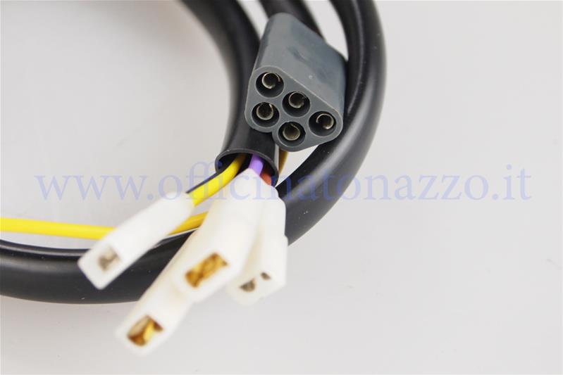 Interruptor de luz para Vespa PK 125XL - 125 ETS - PX80-200 Lusso - 98 - MY con 5 cables