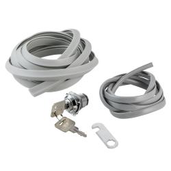 Goma gris Vespa 125 TS / 160 GS / 180 SS / Rally / PX80-200 / PE / Lusso / '98 / MY / T5 9 mm, l 1630 mm, gris RAL 7038