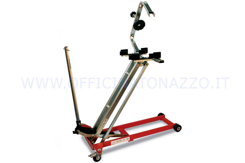 Vespa hydraulic manual lift with articulated template (360 °) and front and side inclination