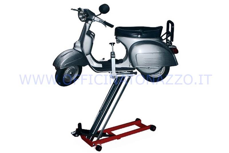 Vespa hydraulic manual lift with articulated template (360 °) and front and side inclination