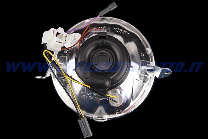 Front halogen headlight for Vespa PX Millenium