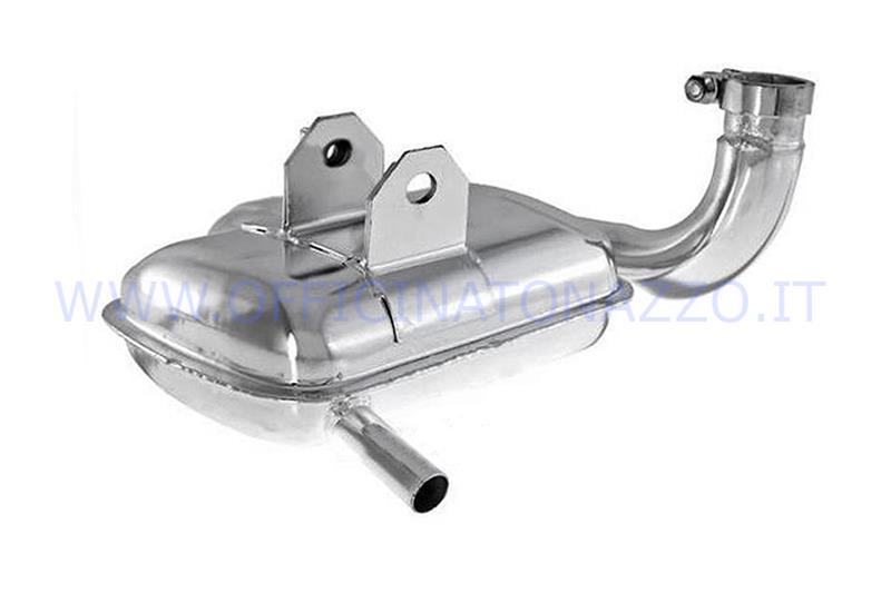 Racing Exhaust Sip Road 2.0 muffler chrome for Vespa 125/150 PX