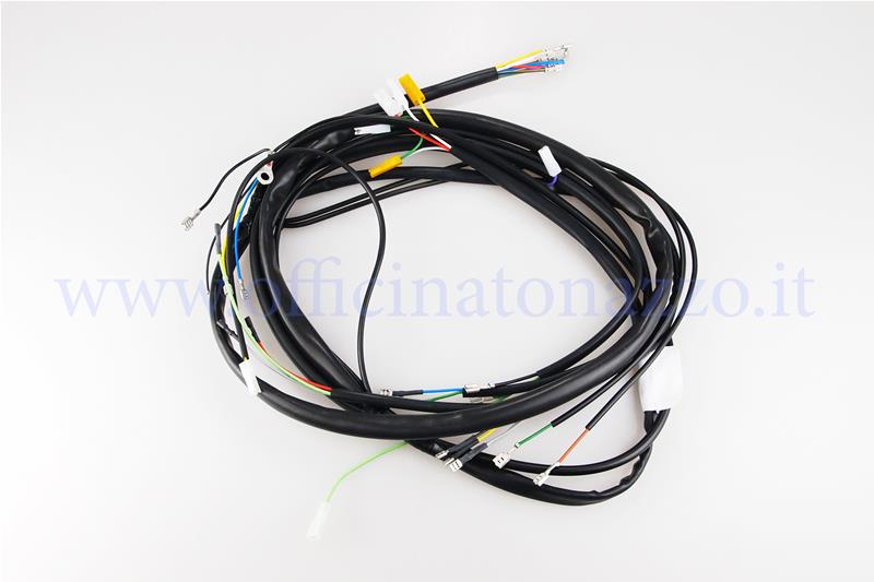 Impianto elettrico completo senza batteria originale Piaggio, per Vespa PX 1° e 2° serie con frecce (no Arcobaleno) rif. cod. 243566