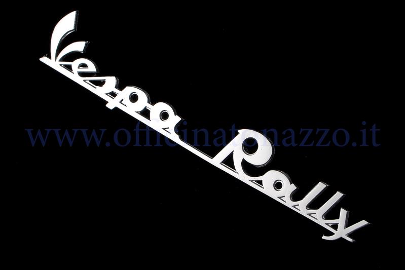 5742-P - "Vespa Rally" rear plate in polished aluminum (hole distance 152.23mm)