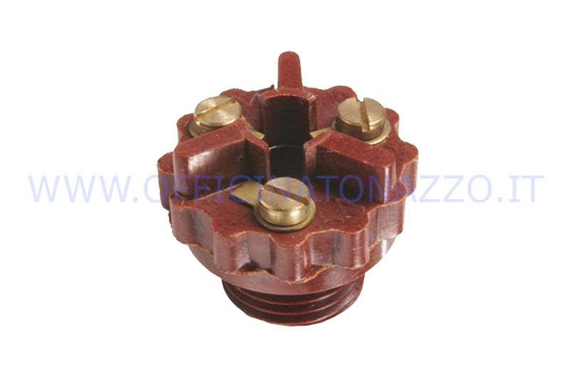 62054 - 3-contact ignition terminal block for Vespa 125 VM - VN - 150 VL - GS 150 VS1