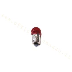 Lámpara Vespa Bajoneta, Bola Roja 12V - 10W