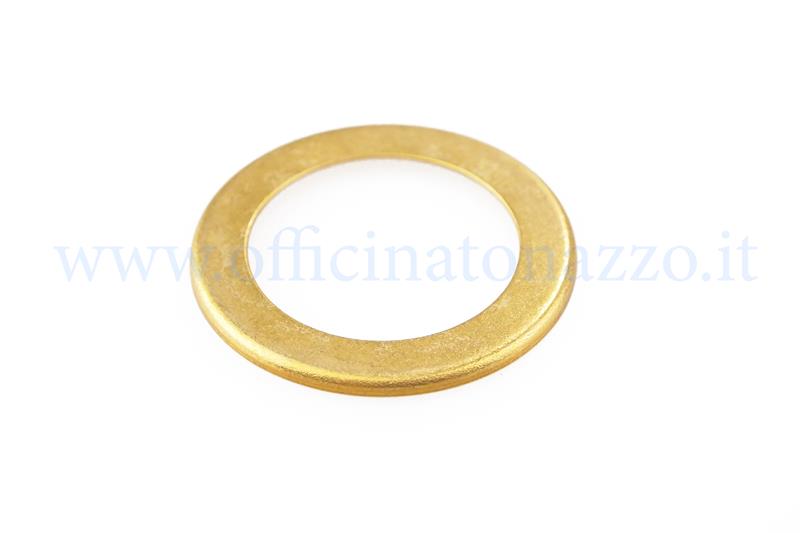 Shim bushing clutch / pinion, brass, for the model with 8 springs Vespa large frame.