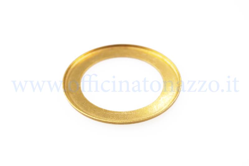 Shim bushing clutch / pinion, brass, for the model with 8 springs Vespa large frame.