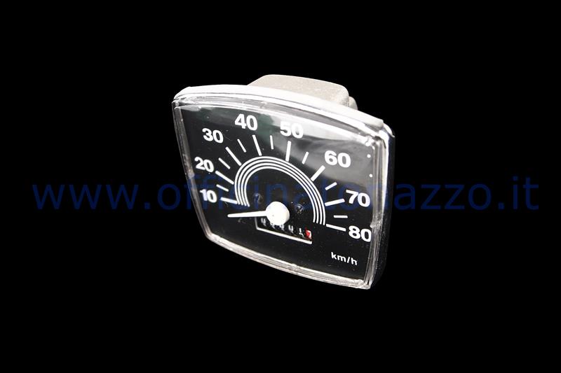 UNIPL17080KMP - Odometer scale 80km / h without Piaggio logo for Vespa 50 Special