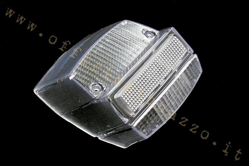 White rear light body for Vespa ET3 - Primavera