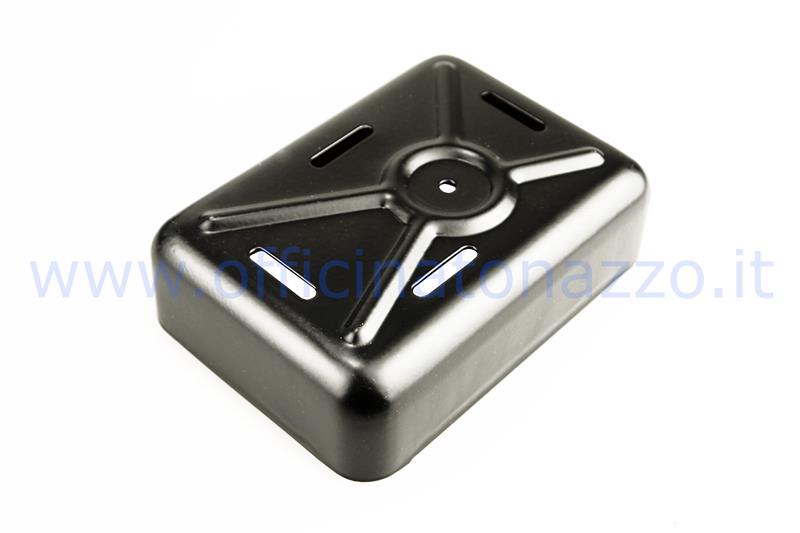 Tapa rectificador para Vepa GS 150, metal, color negro (int. 10,4x7,5 cm)