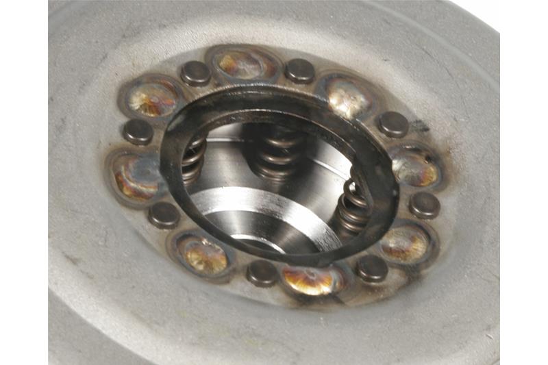 Complete Ferodo clutch unit, 4 discs, 8 springs Ø flange 115mm, pinion Z23 for Vespa PX200E Lusso `95 -> /` 98 / MY / Cosa 2 200