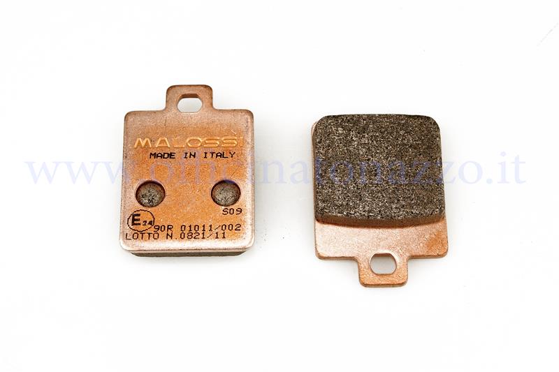 PASTIGLIE FRENO BRAKE PADS MHR SYNT OMOLOGATE 49x35x7mm