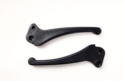 Pair of black plastic levers for Vespa PK 50 S - PK XL - Automatica - ETS
