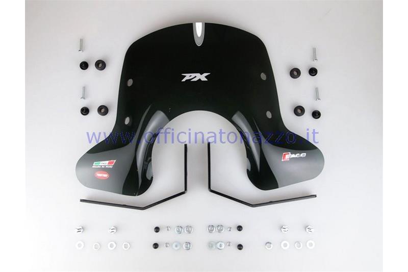 28530 - Cupolino "new design" fumé per Vespa PX