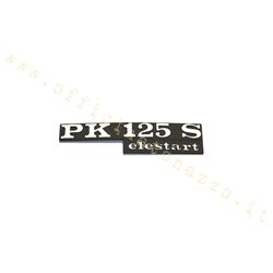 6123 - Targhetta cofano "PK 125 S Elestart"