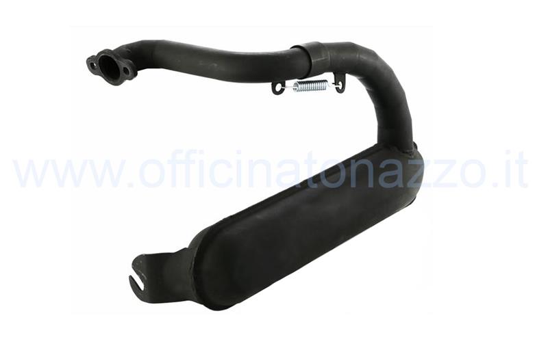 Silencieux d'échappement Racing Sip Black Road pour Vespa Primavera - ET3