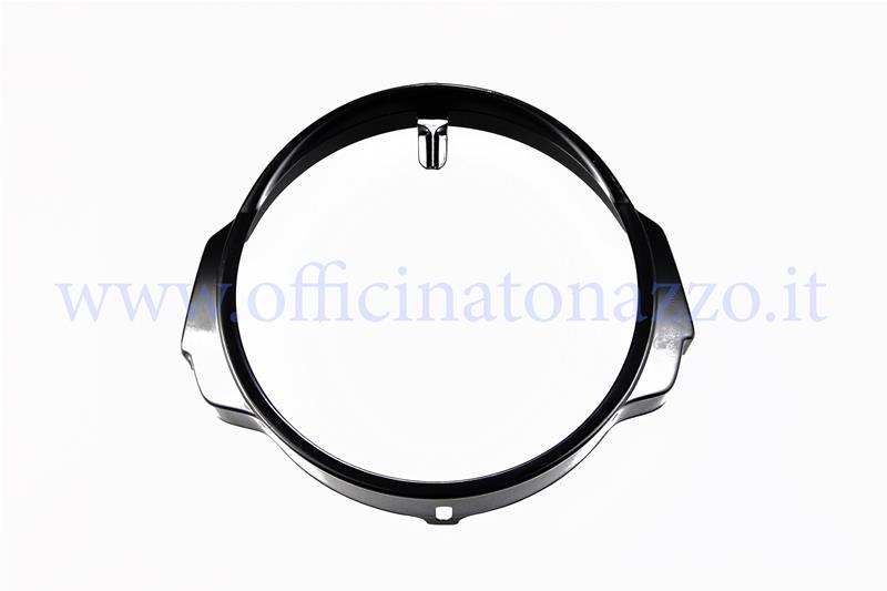 black headlight frame for Vespa PX - PE - Rainbow
