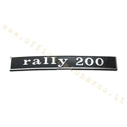 5766 - Targhetta posteriore "Rally 200" VSE1 10824>