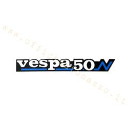Bonnet plate "Vespa 50 N"