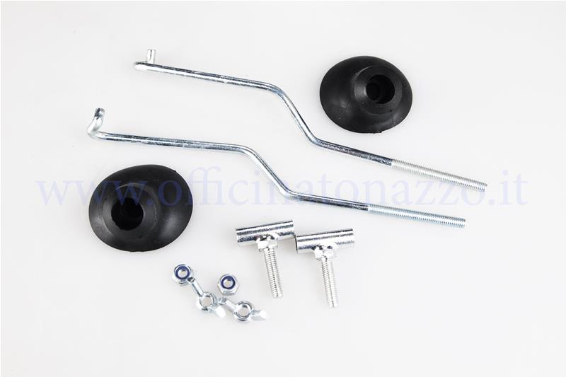 Front rack mounting bracket kit