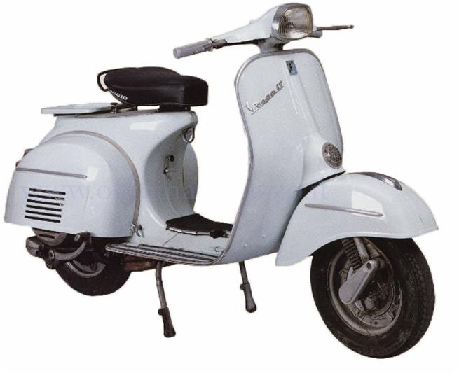 OTZ125GT - Vespa 125 GT Restaurierungskit von 1966> 68