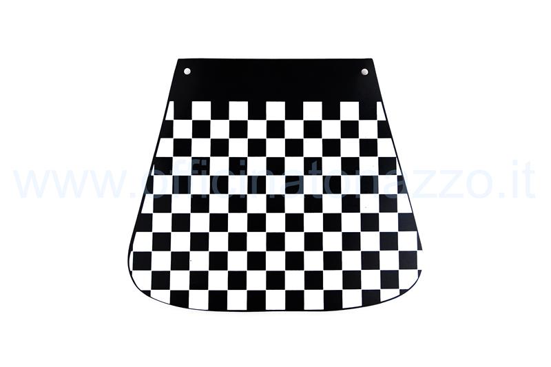 Mud flaps checkered for Vespa