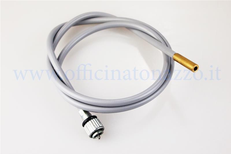 Komplette Kilometerzählerübertragung mit Ringmutter, 2,0 mm Kabel für Vespa GS 160 von 63>65