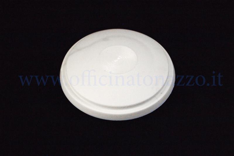 Trommelmutternabdeckung aus weißem Kunststoff Vespa PK - PK XL - PK FL2 - RUSH - N